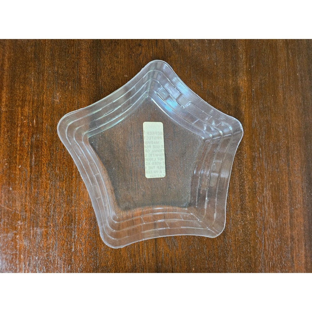 Longaberger Little Star Basket Protector N/A Clear Retired Plastic Insert 42897